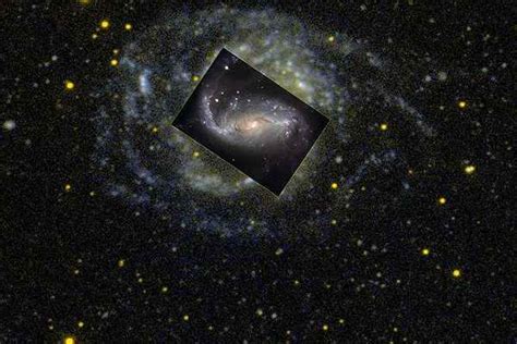 Galaxia espiral barrada 2608 : Galaxia Espiral Barrada 2608 : La galaxia se encuentra a 25,2 millones de años luz de distancia ...