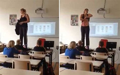 Nothing To Do With Arbroath Teacher Praised For Stripping Off In Front Of Class