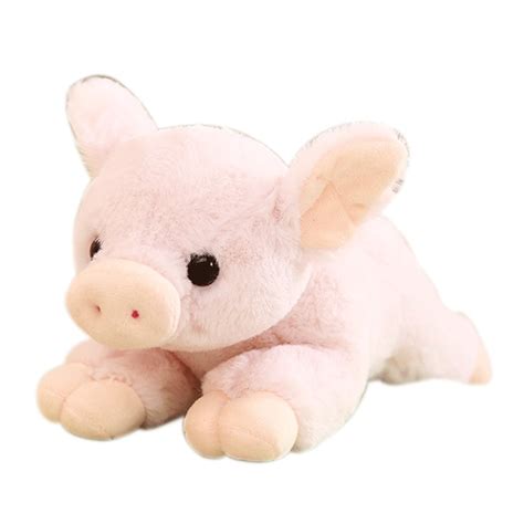 New Arrives 1pcs 2530cm Cute Lively Pig Plushandstuffed Toys Cute Mini