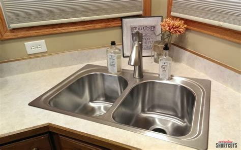 Handles kitchen faucets are available with either one or two handles. DIY Moen Kitchen Sink & Faucet Install - Everyday Shortcuts