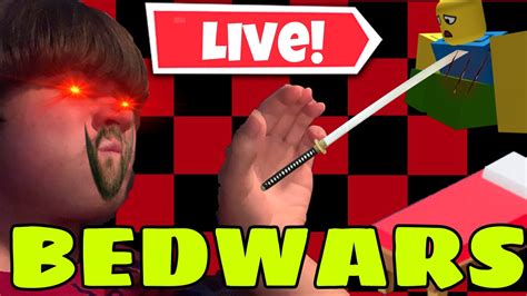 Roblox Bedwars Live Stream Playing With Viewers Customs Youtube