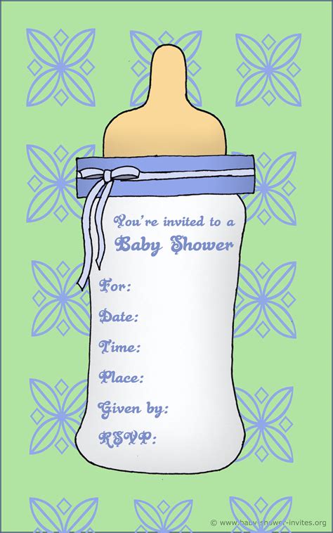 Free Baby Shower Invitation Templates Dolanpedia