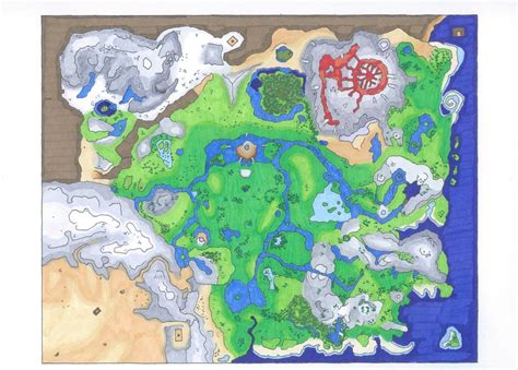 Botw Whole Map