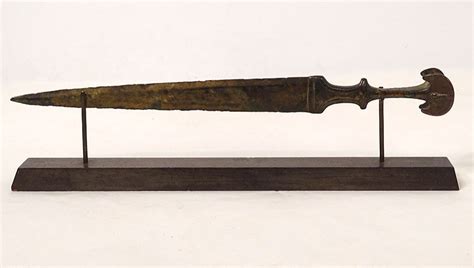 Dagger Bronze Dagger Luristan Lorestan Persia Near East Collection