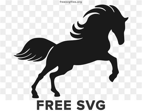 Free Running Horse Svg Cut Files For Cricut And Silhouette