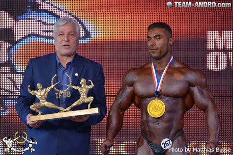 Worldwide Bodybuilders 2016 Ifbb World Overall Champion Behrooz Tabani