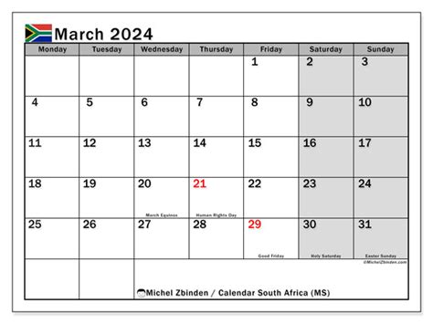 Calendars March 2024 Michel Zbinden Za