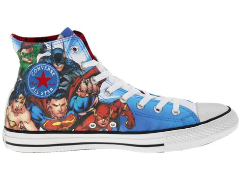 Converse Justice League Chuck Taylor All Star Hi Shoes Sneakers 10 44