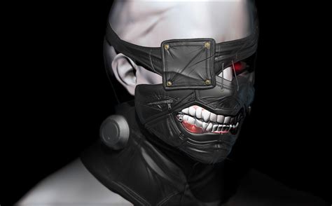 Beware, with this technique you can. Tokyo ghoul mask 3D Model Game ready .obj - CGTrader.com