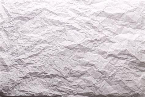 Crushed White Paper Stock Image Image Of Horizontal 16783441