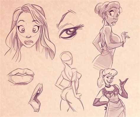 How To Draw A Cartoon Character Girl