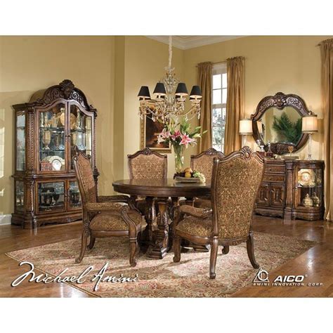 Many furniture brands ask that we do not show our low prices for their products online. Windsor Court Round Dining Room Set Aico Furniture ...