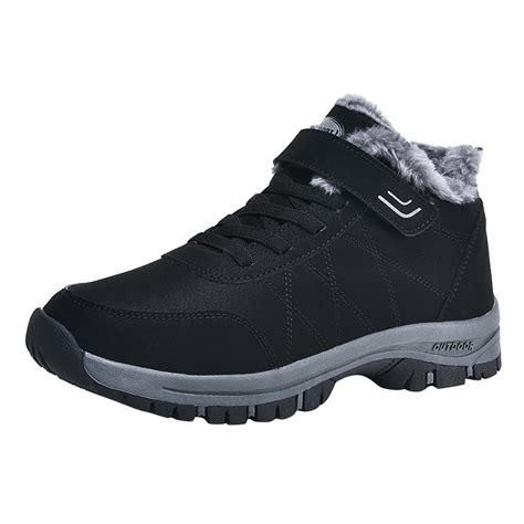 Quealent Adult Men Shoes Mens Snow Boots Size 9 Fashion Couples Men