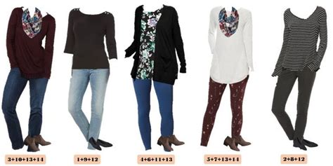 15 Mix And Match Cozy Casual Fall Outfits From Kohls Mix Match Outfits Casual Fall Outfits