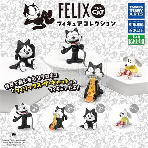 Felix The Cat Figure Collection Holiday Greeting Stuffs Free Shipping Fun Toys Anime