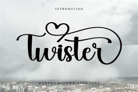 Twister Font By Kin Studio · Creative Fabrica