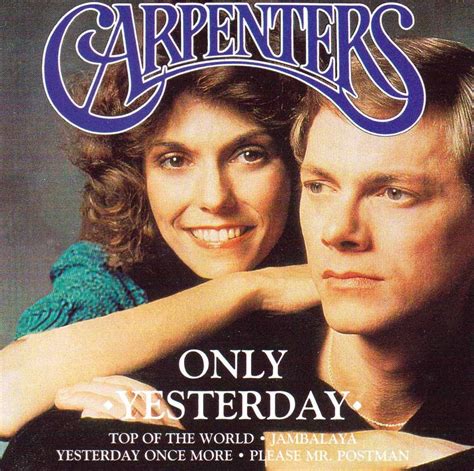 Only Yesterday By Carpenters Uk Cds And Vinyl