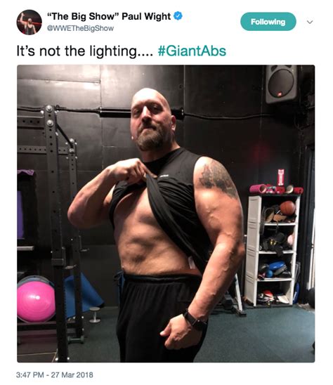 During his schooling, he excelled in various sports, such as football, track, and wrestling. WWE news: Big Show shares weight loss pics amid ...