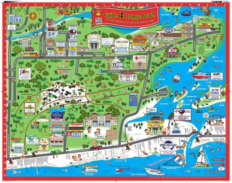 Map Of Orange Beach Alabama Maps Catalog Online