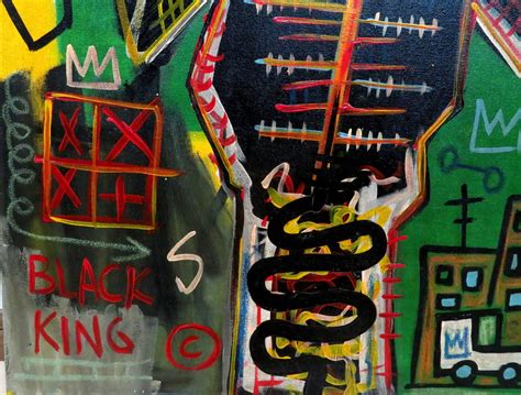 ジャン ミシェル バスキア Jean Michel Basquiat Samo 大型油彩画 バスキア財団販売証明書付属 サイン オイル