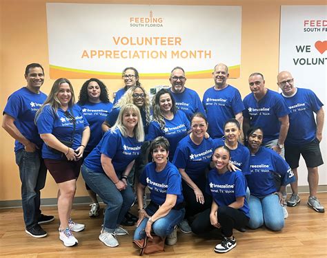 Breezeline Employees Volunteer to Fight Food Insecurity in