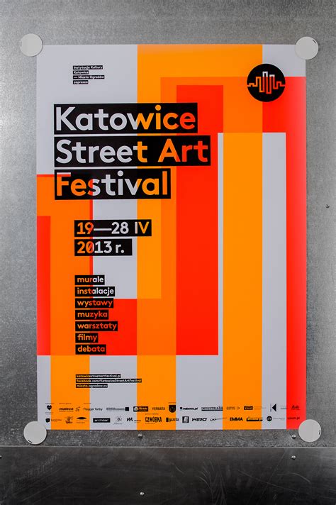 Katowice Street Art Festival Silkscreen Poster Series On
