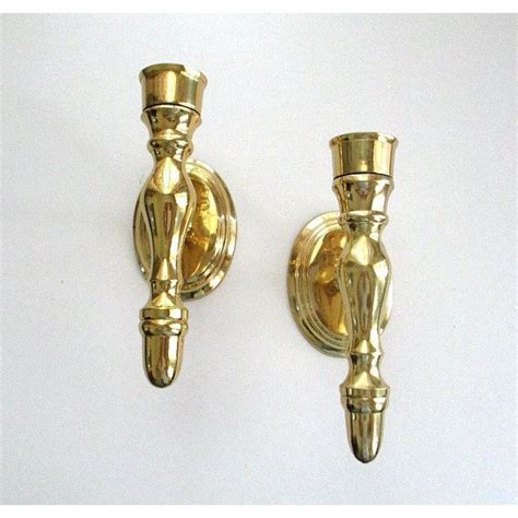 Vintage antique solid brass wall mount bohemian candle holder candlestick hand made in india leosvintage66 5 out of 5 stars (67) $ 25.99. Pair of Wall Candle Holders Brass Candle Holders Brass ...