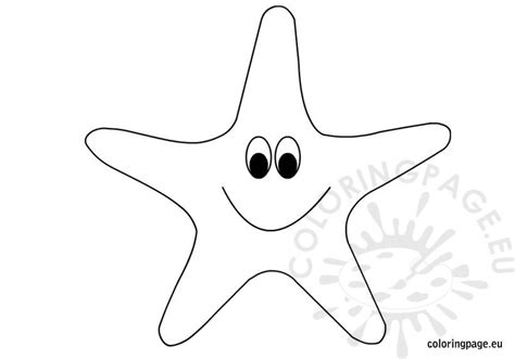 Starfish coloring page for kids | Coloring Page