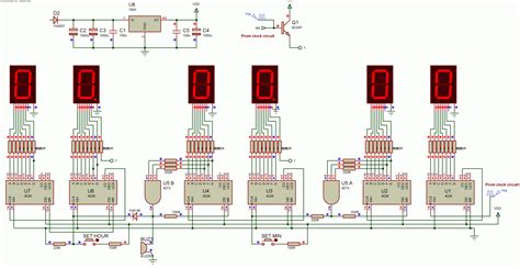 Note that all these links are external and we cannot provide support on the circuits or offer any guarantees to their accuracy. Digital alarm clock using 4026 logic gates Schematic ...