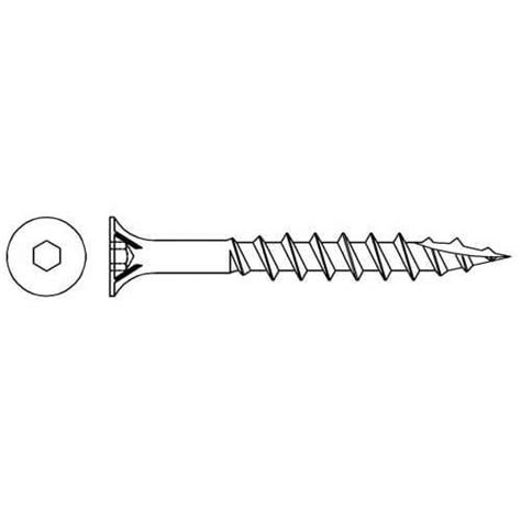 14g 10 X 150mm 316 Stainless Steel Bugle Head T17 Batten Screw Box Of 100