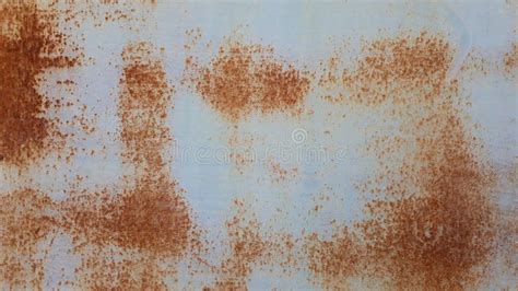 Rusty Metal Wallold Sheet Of Iron Covered With Rust Background Stock