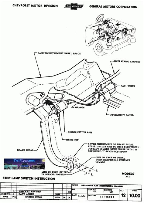 Chevy S10 Steering Column Schematics