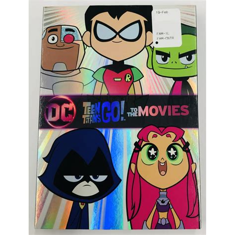 Teen Titans Go To The Movies Dvd
