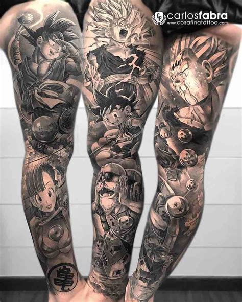 This is the completed version of my dragon ball z tattoo!! The Very Best Dragon Ball Z Tattoos | Z tattoo, Dragon ...