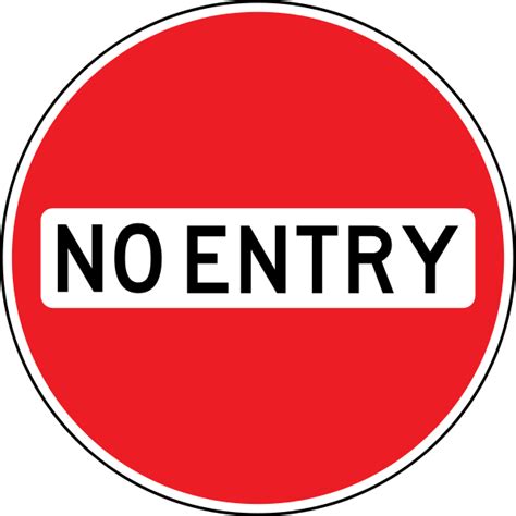 No Entry Png Images Transparent Free Download