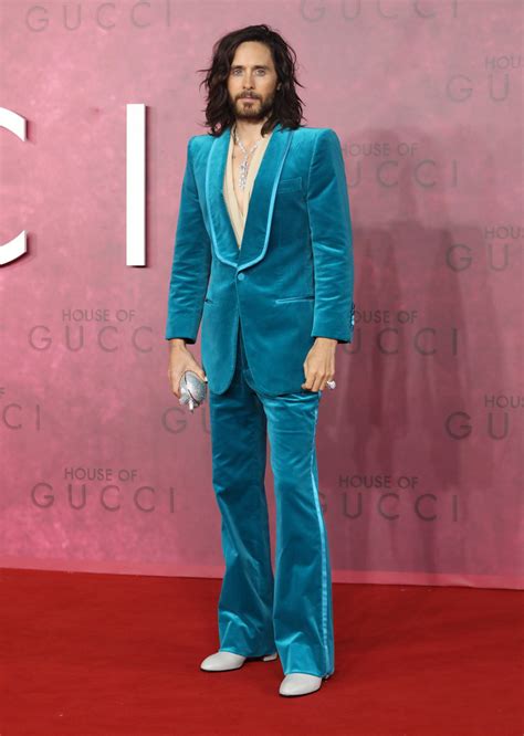 Jared Leto Wore Gucci House Of Gucci London Premiere Fashion