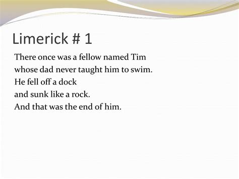 Ppt What Is A Limerick Powerpoint Presentation Free Download Id