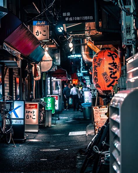 Tokio Nunca Duerme Vibrantes Fotografías Nocturnas De Hosokawa Ryohei