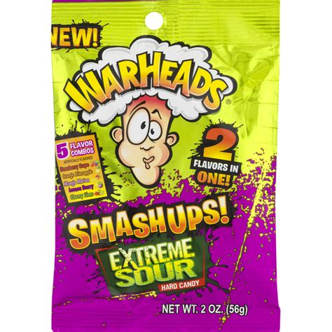 Warheads Hard Candy Extreme Sour Smashups 2 Oz Instacart