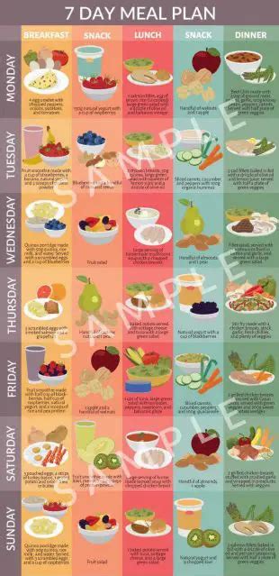 7 Day Diet Plan For A Perfect Low Calorie Diet Your Lifestyle Options