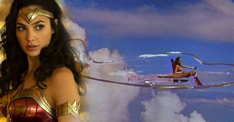 Wonder Woman 2 Set Video Shows Diana Flying Her Infamous Invisible Jet