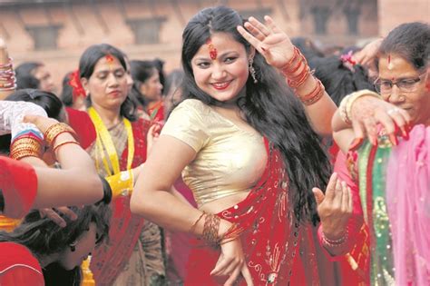 Teej Festival Being Celebrated In Nepal Wonders Of Nepal