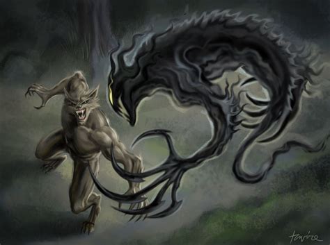 Slayer Vs Werewolf By Bertuccio On Deviantart Werewolf Dark Fantasy