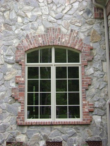 Stone And Brick Around Window Exterior House Color Wall Exterior