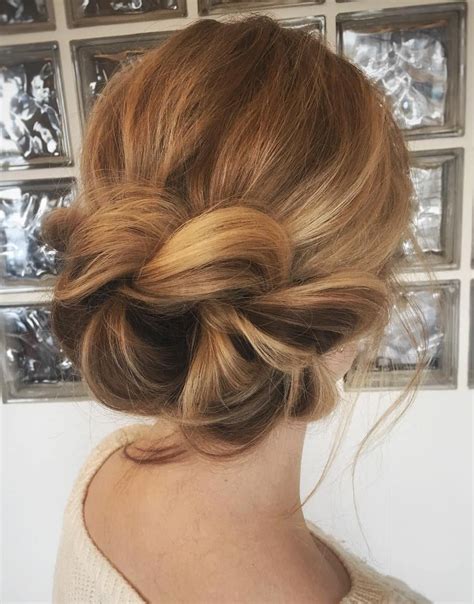 Popular Easy Updo Hairstyles For Long Thin Hair For Long Hair Best Wedding Hair For Wedding