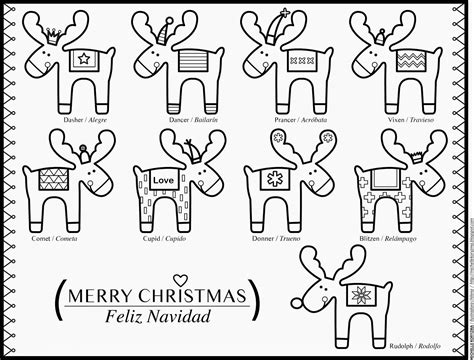 Dibujos de otras tradiciones navideñas; * Desde el corazón: XMAS COLORING SHEET - Hoja para ...