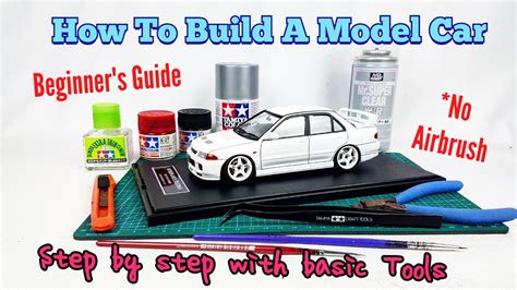 How To Build A Model Car 124 For Beginners Step By Step Guides Youtube
