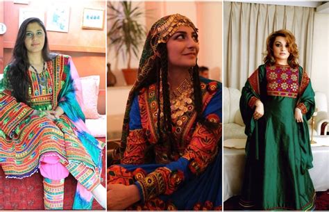 Afghan Women Post Photos Of Traditional Dresses In Protest Of Talibans