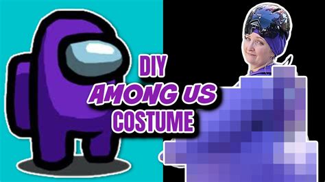 Diy Among Us Halloween Costume Shorts Youtube