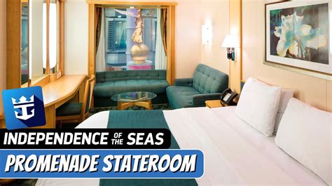 Independence Of The Seas Promenade View Interior Stateroom Tour Review K Royal Caribbean